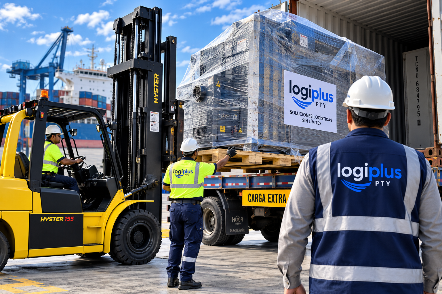 Coordinación de carga especial y soluciones logísticas a la medida con LogiPlus PTY