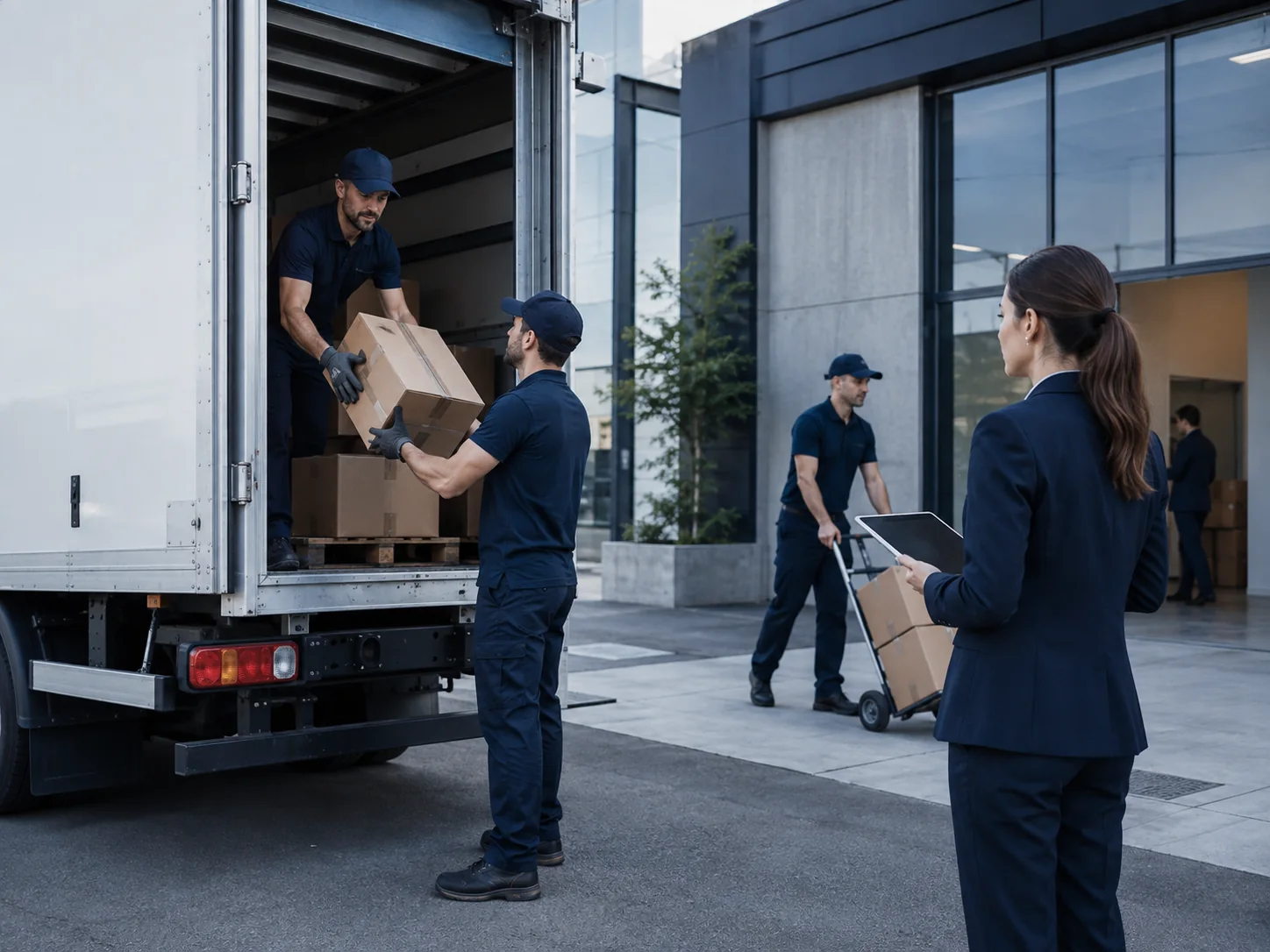 Transporte local y distribución de mercancía